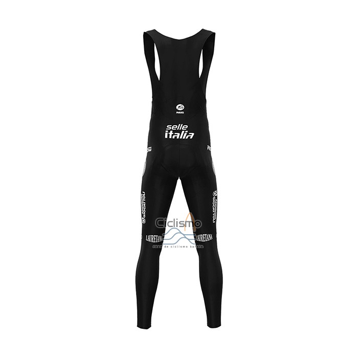 Androni Giocattoli Ropa Ciclismo Culotte Largo 2022 Hombre Mangas Largas Negro Rojo